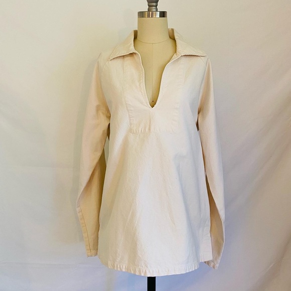 Lands’ End Square Rigger Long Sleeve Blouse